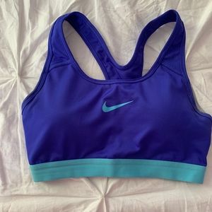 Blue Nike Sports Bra